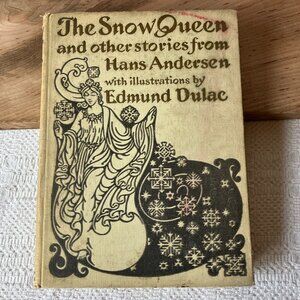 1910 The Snow Queen and Other Stories, H.Andersen/Edmund Dulac w/ All 12 Plates